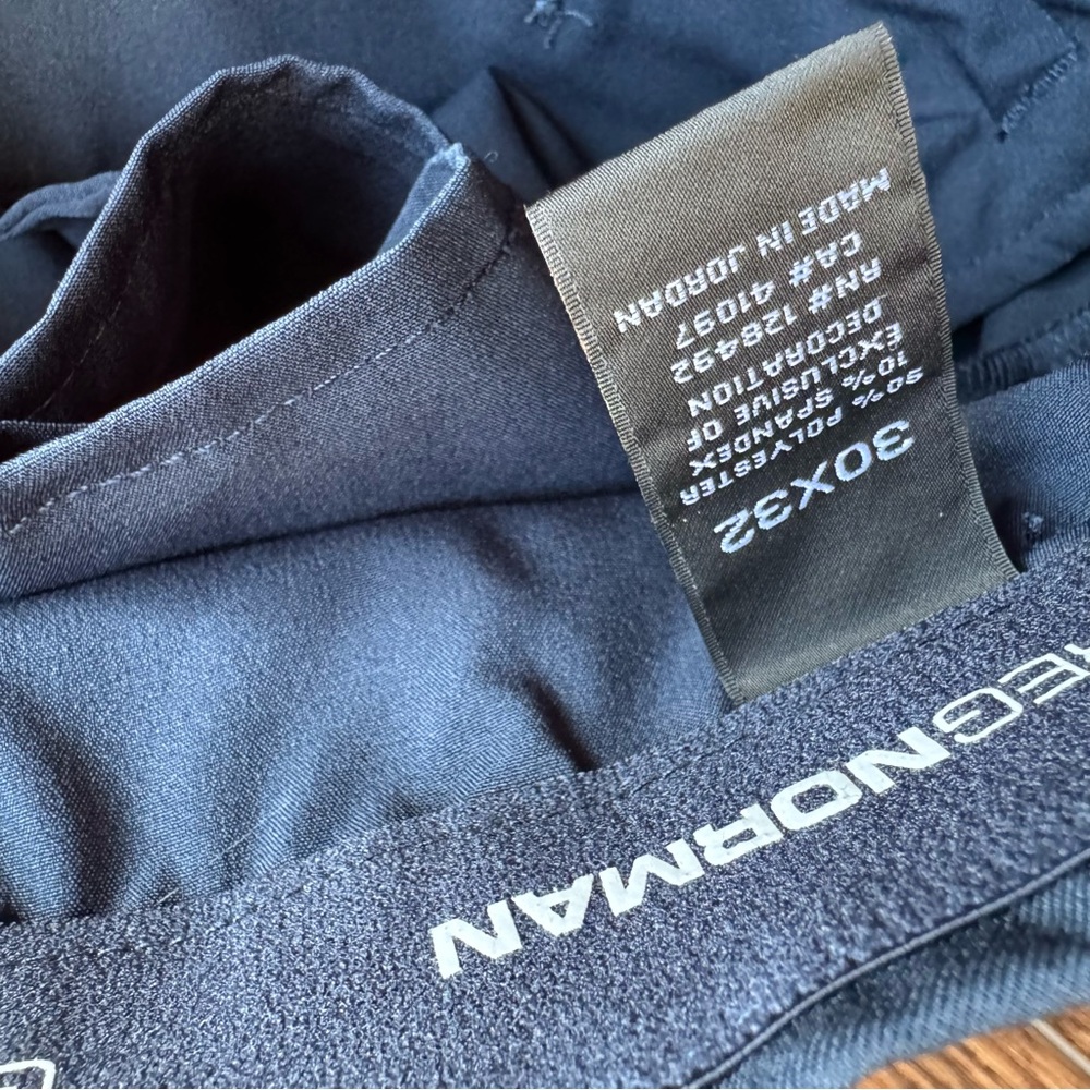 Men's Navy and Black Pants - Picture 2 of 5